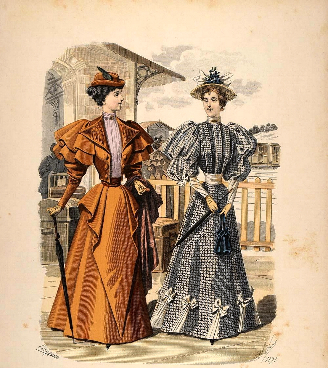 Moda Victoriana: Ropa Femenina